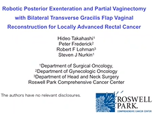 Bilateral transverse gracilis flap vaginal reconstruction for locally advanced rectal cancer. Bilateral transverse gracilis flap vaginal reconstruction for locally advanced rectal cancer.