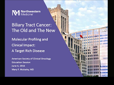 Biliary Tract Cancer: Epidemiology, Radiotherapy, and Molecular Profiling Biliary Tract Cancer: Epidemiology, Radiotherapy, and Molecular Profiling
