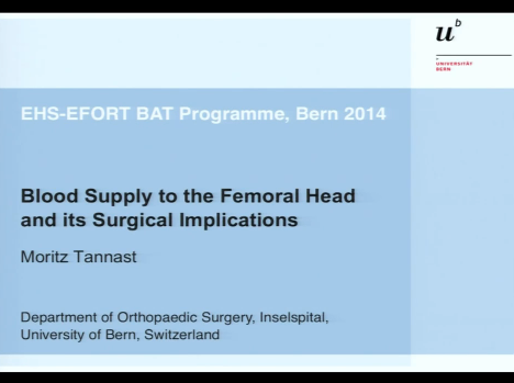 Blood supply of the femoral head and it's surgical implications