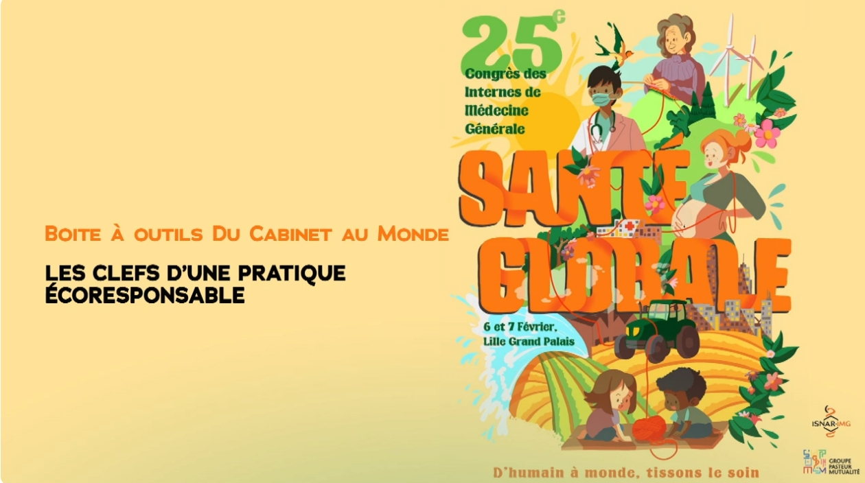Boîte à outils - Du cabinet au monde : les clefs d'une pratique écoresponsable Boîte à outils - Du cabinet au monde : les clefs d'une pratique écoresponsable