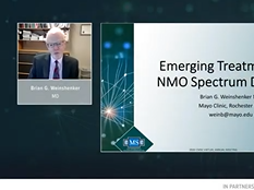 Brian Weinshenker, MD on NMOSD: Emerging Treatment Options Brian Weinshenker, MD on NMOSD: Emerging Treatment Options