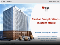 Cardiac complications in acute stroke