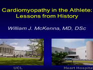 Cardiomyopathy in Athletes: lessons from history Cardiomyopathy in Athletes: lessons from history