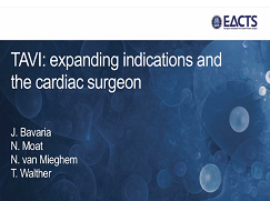 Cardiopathie acquise - Implantation de la valve aortique par transcathéter (TAVI): indications élargies et le chirurgien cardiaque Cardiopathie acquise - Implantation de la valve aortique par transcathéter (TAVI): indications élargies et le chirurgien cardiaque