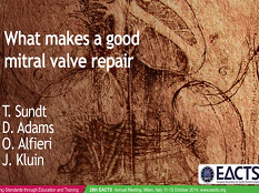 Cardiopathie acquise - Qu'est qui fait d'une réparation de la valve mitrale une bonne réparation? Cardiopathie acquise - Qu'est qui fait d'une réparation de la valve mitrale une bonne réparation?