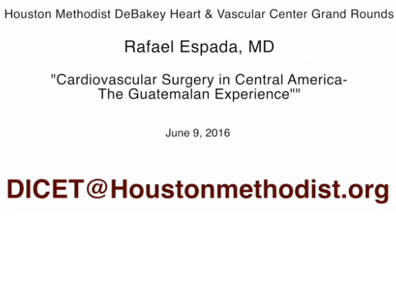 Cardiovascular Surgery in Central America