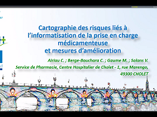 Cartographie des risques liés a l'informatisation de la prise en charge médicamenteuse et mesures d'amélioration