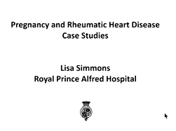 Case studies in rheumatic heart disease
