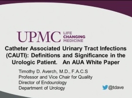 Infections des voies urinaires et cathéters : Définition et signification chez le patient urologique. LIvre blanc de l'AUA