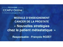 CCAFU Online - Saison 2 - Module n°3 : Cancer de la prostate
