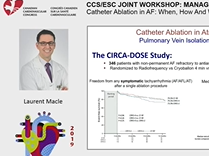 CCC 2019: CCS/ESC JOINT WORKSHOP: MANAGING COMPLEX ARRHYTHMIAS