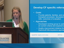 CF Foundation | VLC 2018: Lung Transplant Initiative, Round 1