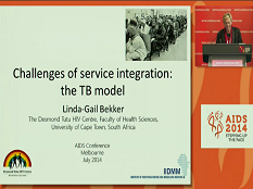 Challenge dans l'intégration de services: le modèle de la Tuberculose