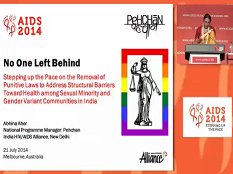 Challenger les lois punitives dans le contexte de criminalisation du travail du sexe et l'indentité du genre