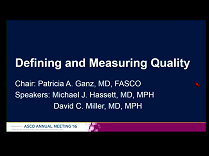 Challenges and Opportunities in Delivering High-Quality Cancer Care: A 2016 Update Challenges and Opportunities in Delivering High-Quality Cancer Care: A 2016 Update