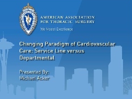 Changement de paradigme du parcours de soins cardio-vasculaire contre le ministére Changement de paradigme du parcours de soins cardio-vasculaire contre le ministére