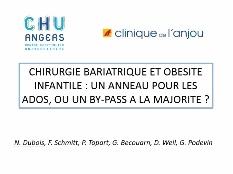 Chirurgie bariatrique et obésité infantile : un anneau pour les ados, ou un by-pass à la majorité ? Chirurgie bariatrique et obésité infantile : un anneau pour les ados, ou un by-pass à la majorité ?