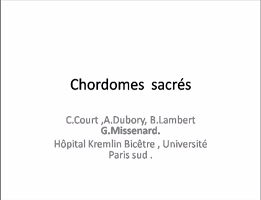 Chordomes pelviens : quelle technique et quelles collaborations ?