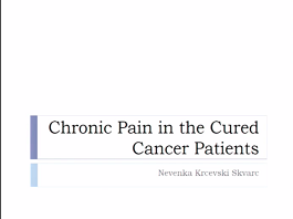 Chronic Pain in the Cured Cancer Patients