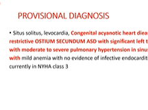 Clinical Case Discussion ASD Dr Sampath Kumar