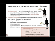 Clinical Electrochemotherapy and Gene Electrotransfer for Tumor Treatment - Maja Cemazar Clinical Electrochemotherapy and Gene Electrotransfer for Tumor Treatment - Maja Cemazar