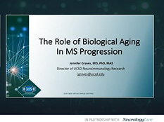 CMSC 2020 Day 4: Jennifer Graves, MD, PhD, on the Role of Biological Aging in MS Progression CMSC 2020 Day 4: Jennifer Graves, MD, PhD, on the Role of Biological Aging in MS Progression