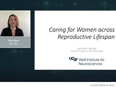 CMSC 2020 Day 4: Riley Bove, MD, on Caring for Women Across the Reproductive Lifespan CMSC 2020 Day 4: Riley Bove, MD, on Caring for Women Across the Reproductive Lifespan