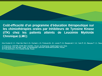 Coût-efficacité dun programme déducation thérapeutique sur les chimiothérapies orales par inhibiteurs de tyrosine kinase (ITK) chez les patients atteints de Leucémie Myéloïde Chronique (LMC)