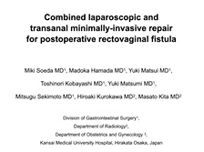 Combined laparoscopic and transanal minimally-invasive repairfor postoperative rectovaginal fistula Combined laparoscopic and transanal minimally-invasive repairfor postoperative rectovaginal fistula