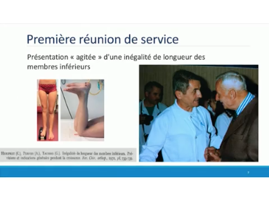 Comment il y a 43 ans, un très jeune orthopédiste Comment il y a 43 ans, un très jeune orthopédiste