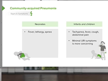 Community Acquired Pneumonia (CAP) - Pediatrics