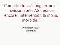 Complications à long terme et révisions après anneau : est-ce encore lintervention la moins morbide ?