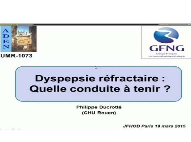 Conduite à tenir devant une dyspepsie réfractaire