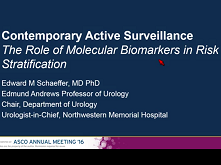 Contemporary Active Surveillance for Prostate Cancer: Do We Need Better Imaging and Molecular Testing? Contemporary Active Surveillance for Prostate Cancer: Do We Need Better Imaging and Molecular Testing?