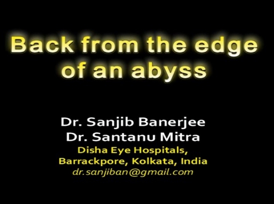 Cornea, External Disease - Back From the Edge of an Abyss