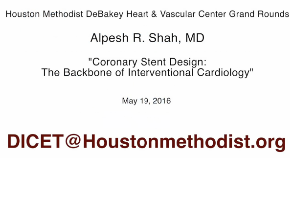 Coronary Stent Design: The Backbone of Interventional Cardiology