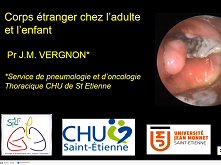 Corps étranger chez l'adulte et l'enfant