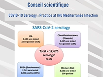 COVID-19 : Serology : Practice at IHU Méditerranée Infection - Pr. Michel Drancourt COVID-19 : Serology : Practice at IHU Méditerranée Infection - Pr. Michel Drancourt
