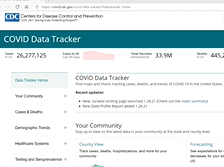 COVID Data Tracker 30 Minute Media Demo COVID Data Tracker 30 Minute Media Demo