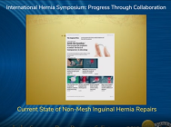 Current State of Non-Mesh Inguinal Hernia Repairs