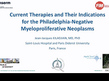 Current Therapies and Their Indications for the Philadelphia-Negative Myeloproliferative Neoplasms Current Therapies and Their Indications for the Philadelphia-Negative Myeloproliferative Neoplasms