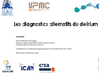 Délirium - Les diagnostics alternatifs du delirium