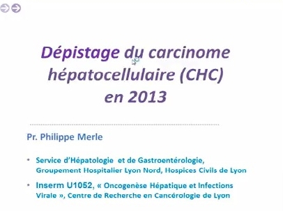 Dépistage du CHC