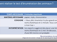 Détecter l'encéphalopathie hépatique minime grâce aux animaux