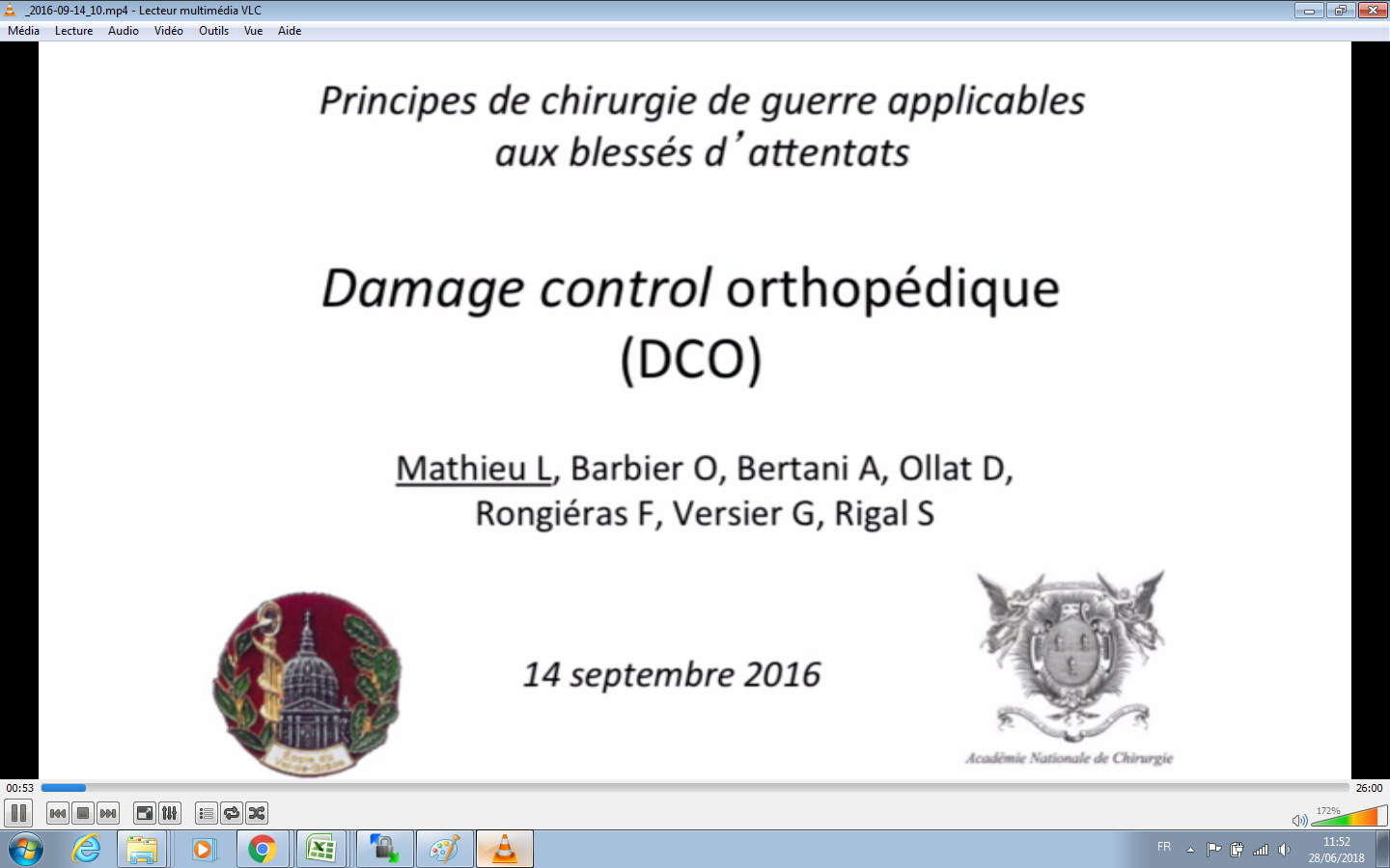 Damage control orthopédique : circonstances d'application et principes généraux Damage control orthopédique : circonstances d'application et principes généraux