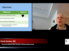 David Gordon, MD --Lactate Love it or Leave it?