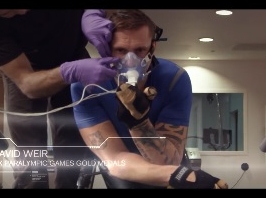 David Weir à l'HPL GSK