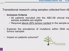 Day 3 - Biomarker Data from ABC-06 Day 3 - Biomarker Data from ABC-06