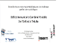 DDB et DICV : adulte et enfant