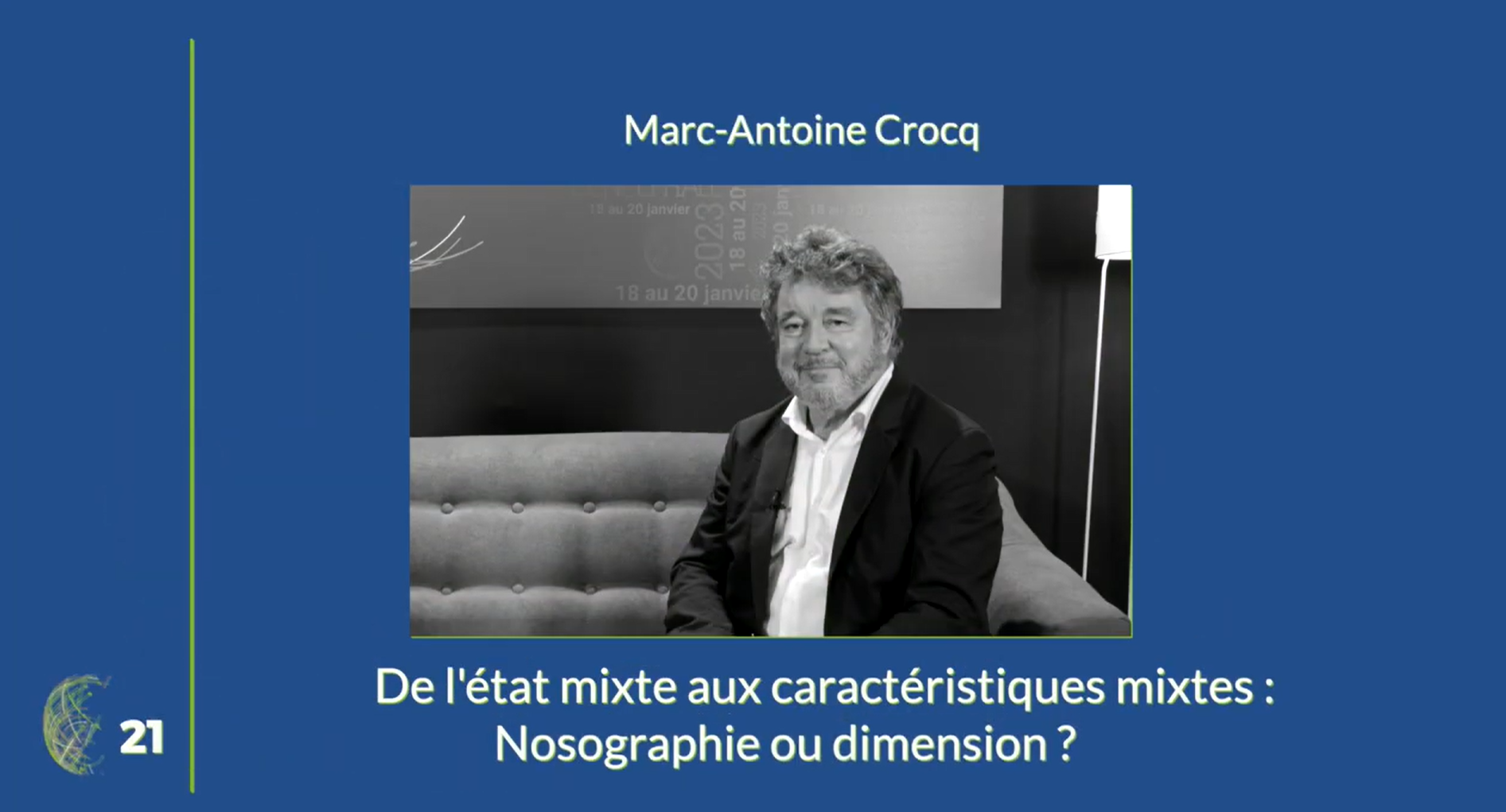 De l'état mixte aux caractéristiques mixtes : Nosographie ou dimension